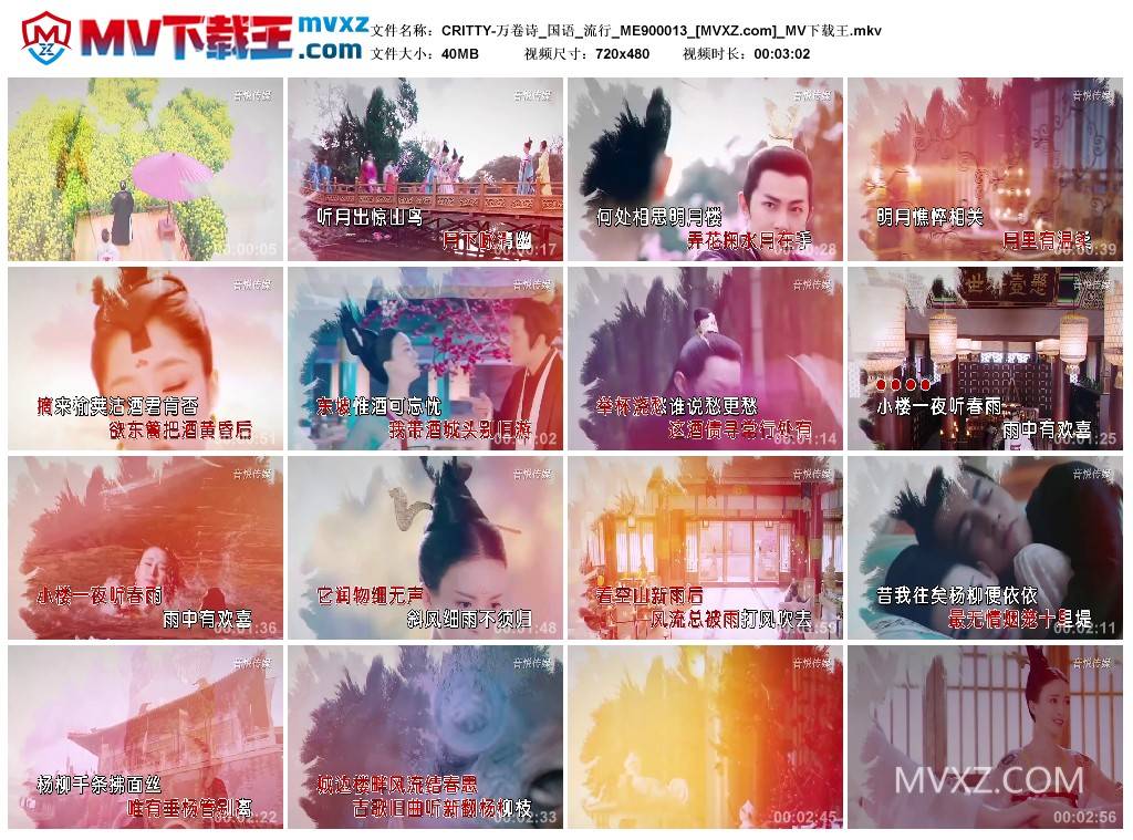 CRITTY-万卷诗_国语_流行_ME900013